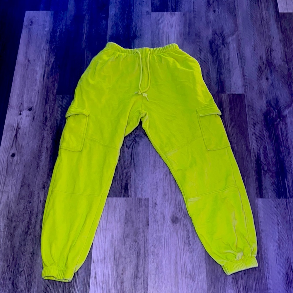 Nordstrom lime green size s sweatpants
